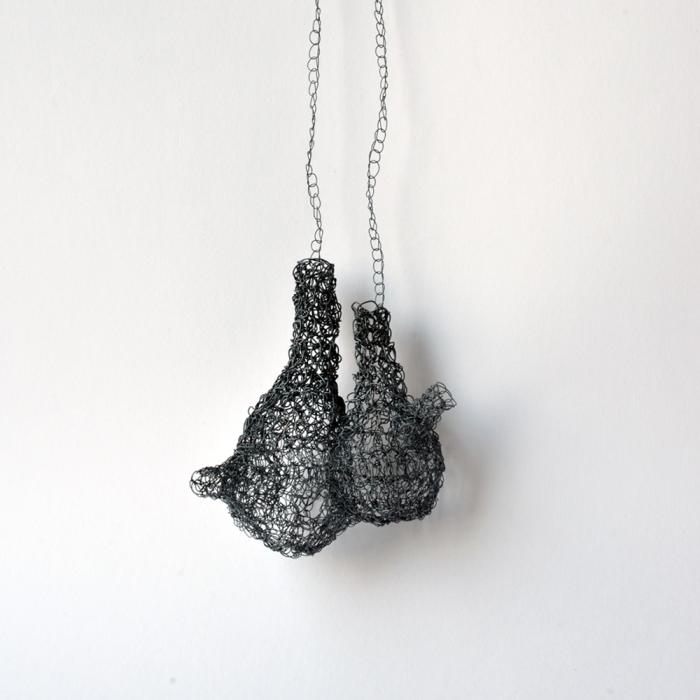 Wire Necklace 04 by Rudee Tancharoen