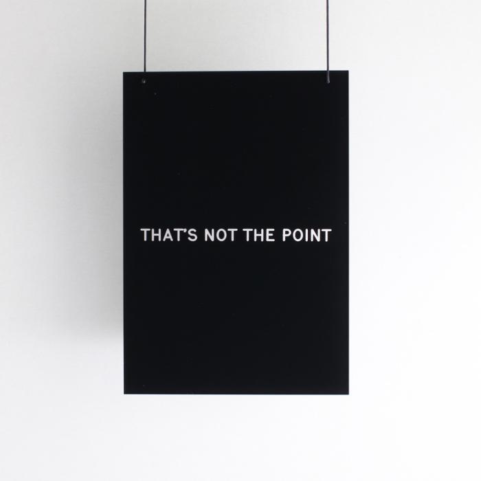 That&#039;s Not The Point by Zoe Brand