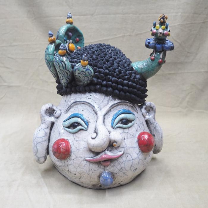 Buddha with Peacock head by Nupol Wiriyawong